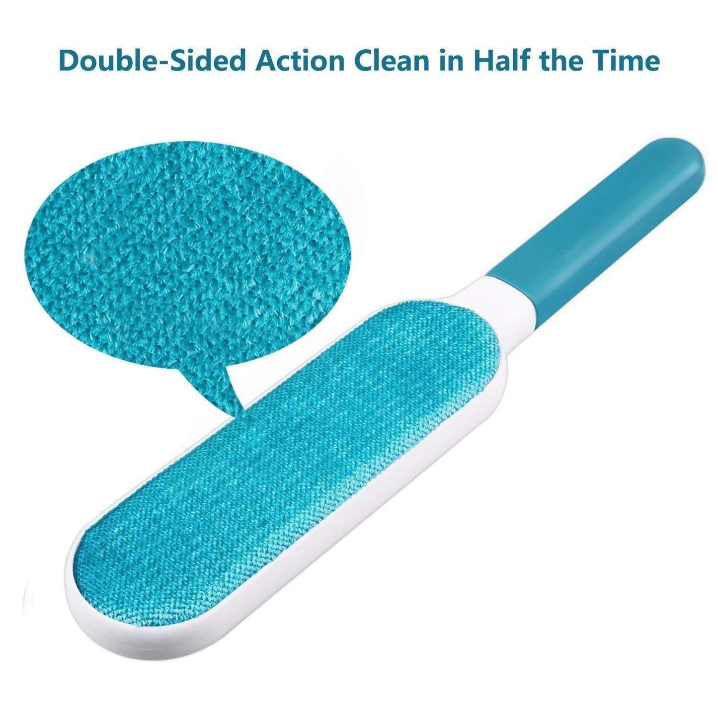 Pet Fur and Lint Remover Multi-Purpose Double Sided Self-Cleaning Brushes