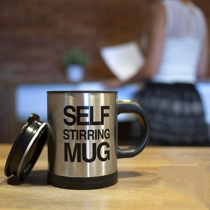 Mug-Automatic Electric Coffee Maker Self Stirring Mug